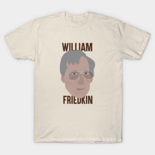 William Friedkin Head T-Shirt